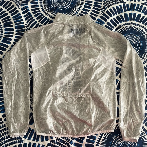 Daisy print cycling Rain Jacket - Picture 2 of 6